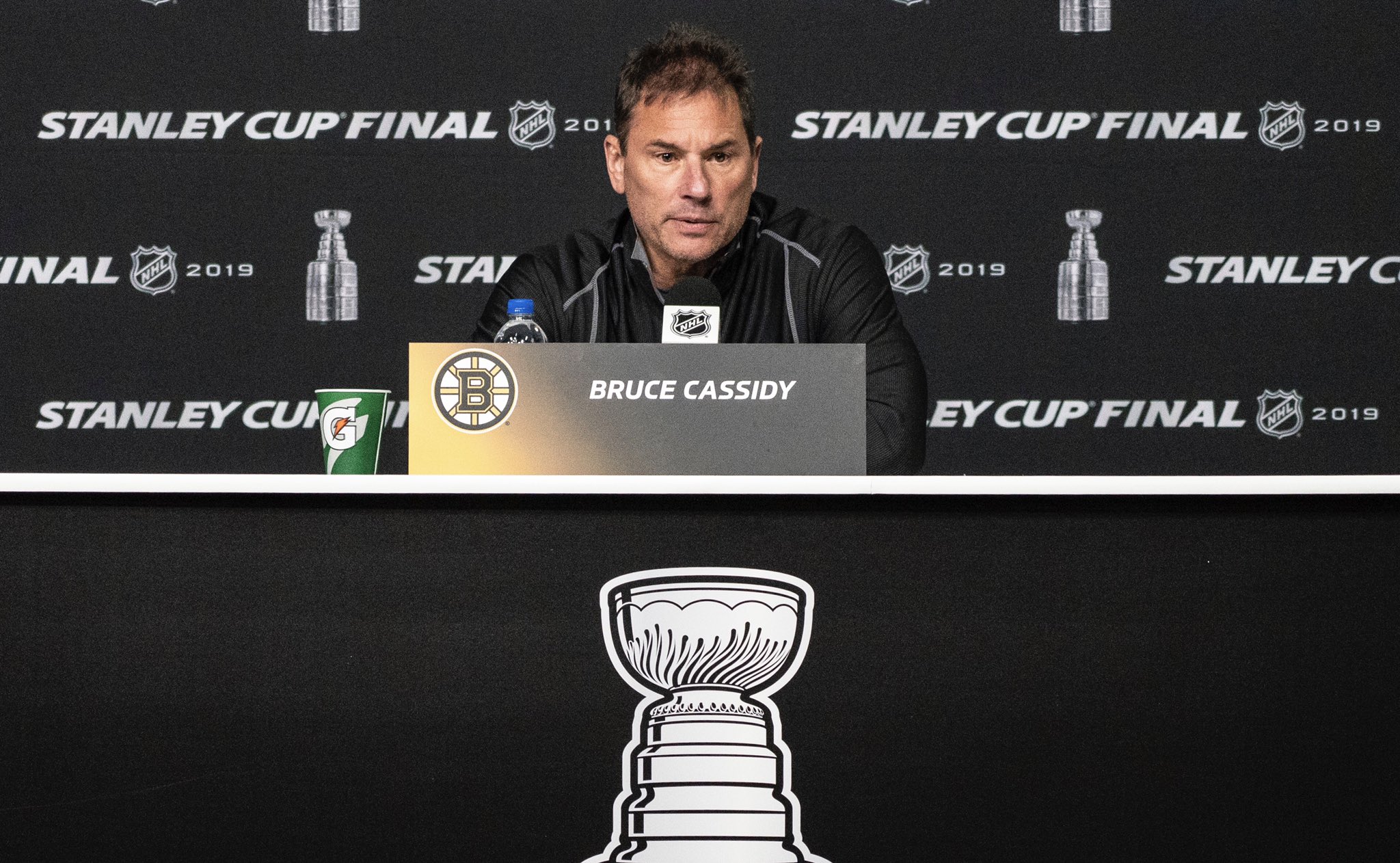 Bruce Cassidy, Zdeno Chara and Matt Grzelcyk are game-time decisions