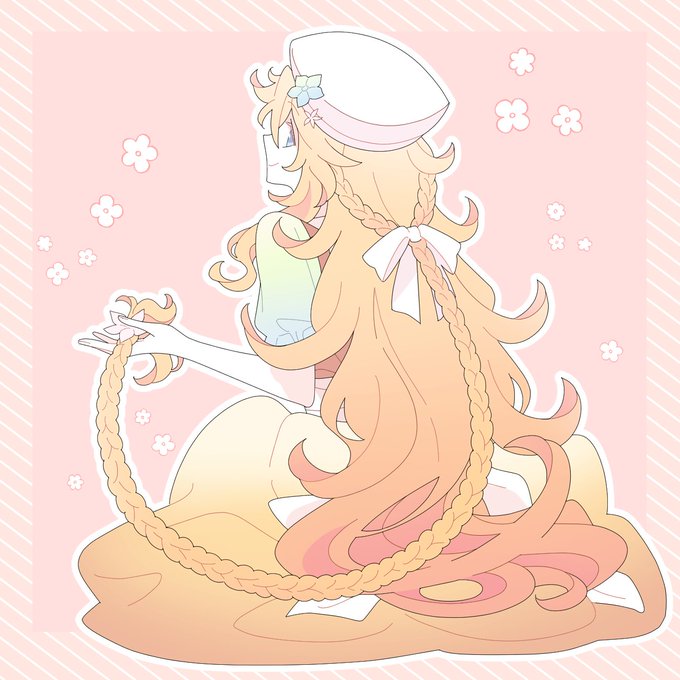ギバラちゃんの後ろの三つ編み好き #えらすとや 