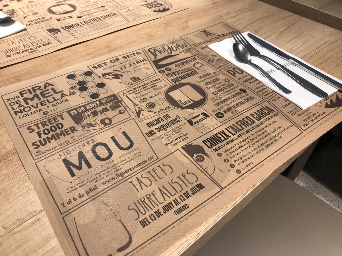 figueresaescena's tweet photo. Aquest mes de juny us proposem sortir pels diferents bars i restaurants de la comarca on podeu trobar l'última proposta de la temporada! Ens heu vist? Gràcies a https://t.co/RxZEeEuyNL
Recordeu! "#SetofSets" de GN I MC @GuyNader I Maria Campos el 6 de juliol a les 21h al Jardí https://t.co/b2l1btuBks