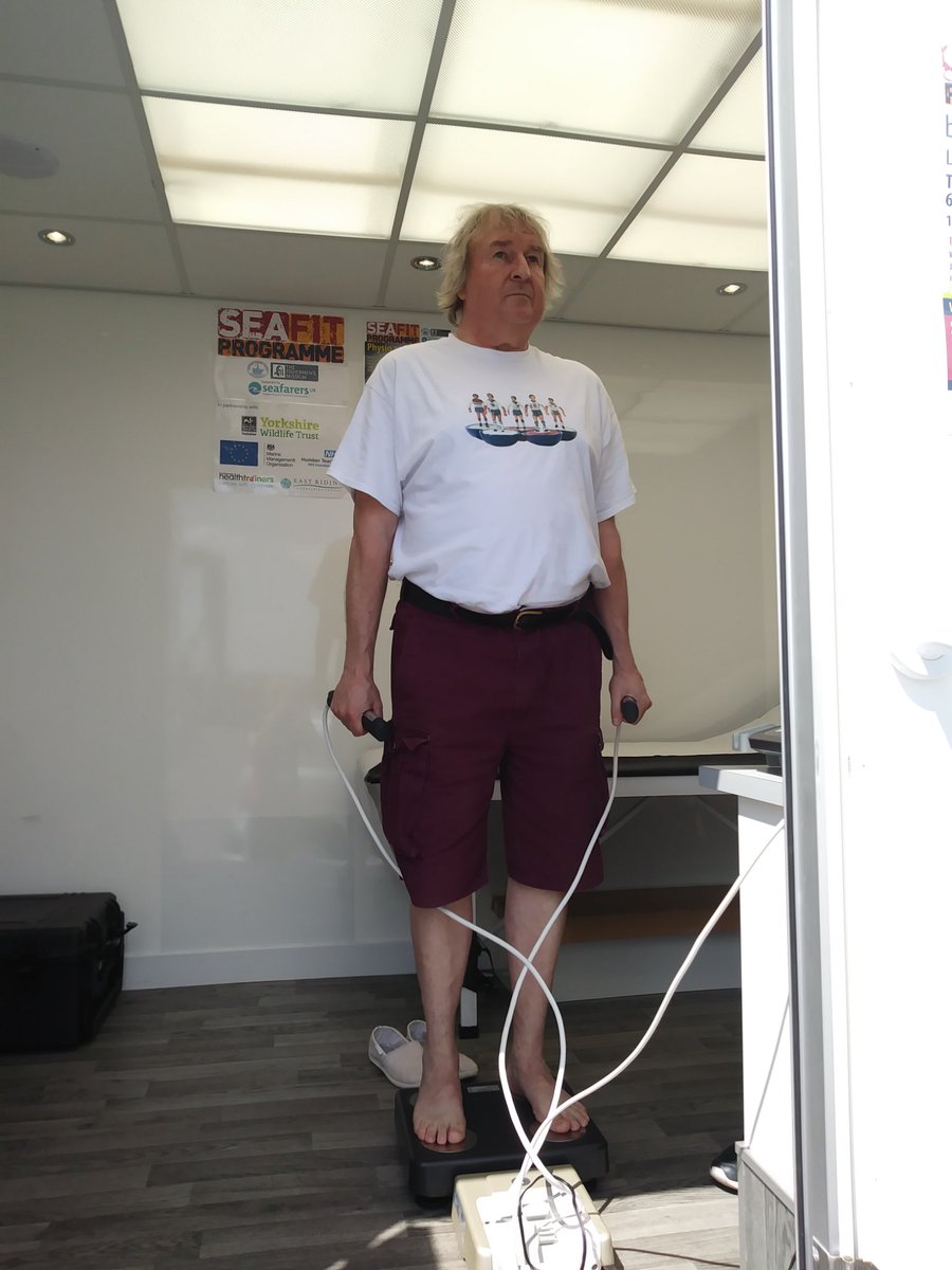 We are at bridlington harbour today. its BodyTrax Launch Day for the fishermen of bridlington. 
@Seafarers_UK <a href="/thefishmish/">Fishermen's Mission</a> 
<a href="/YWTLivingSeas/">Yorkshire Wildlife Trust - Marine - Living Seas</a> <a href="/seahospital/">Seafarers Hospital Society</a>