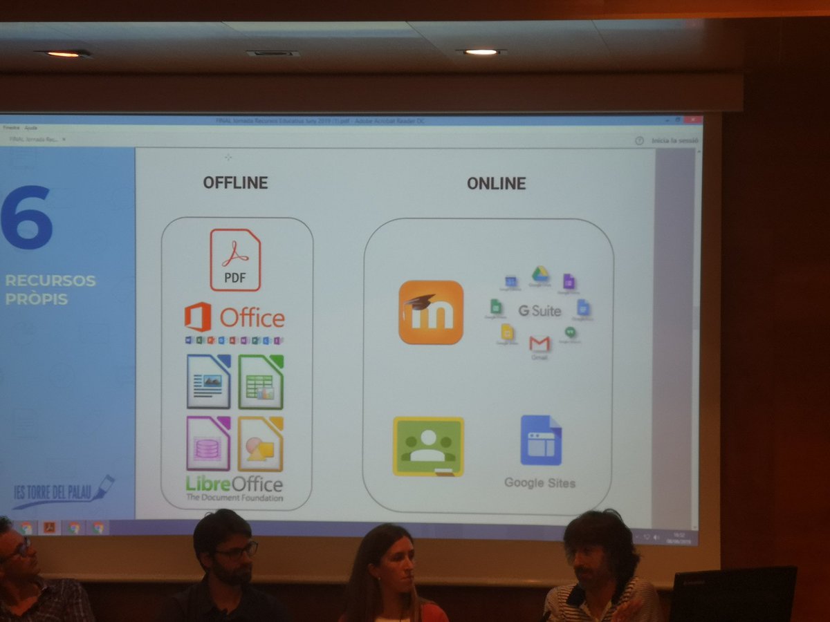 jsilvajsilva's tweet photo. Presenta @J_Dalmau experiència @Torredelpalau @educaciocat @educaciovoc #jcd19 https://t.co/0IttknrAXN