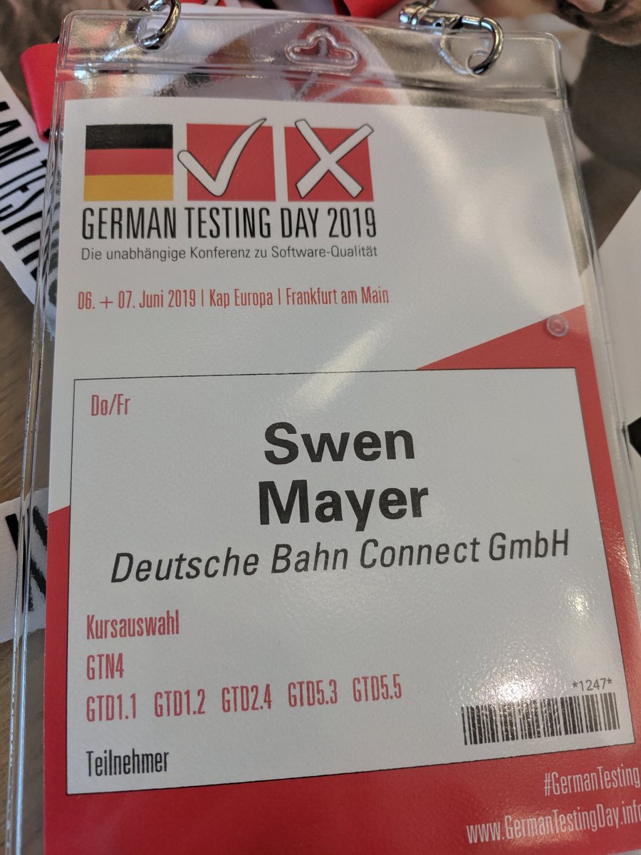 JensKlade's tweet image. Hello #GermanTesting