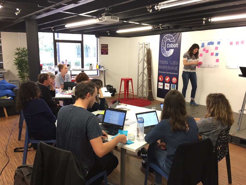 parchias's tweet photo. Ateliers #DataCites au tiers lieux Cobalt a Poitiers. « Quelles difficultés les collectivités rencontrent elles dans leur projets data et quels defis internes et externes cela soulève ? ». Avec les territoires de Rennes, Poitiers, La Rochelle, Anthony.@LeLabOSC @GroupeChronos https://t.co/2DYKGiDrxG