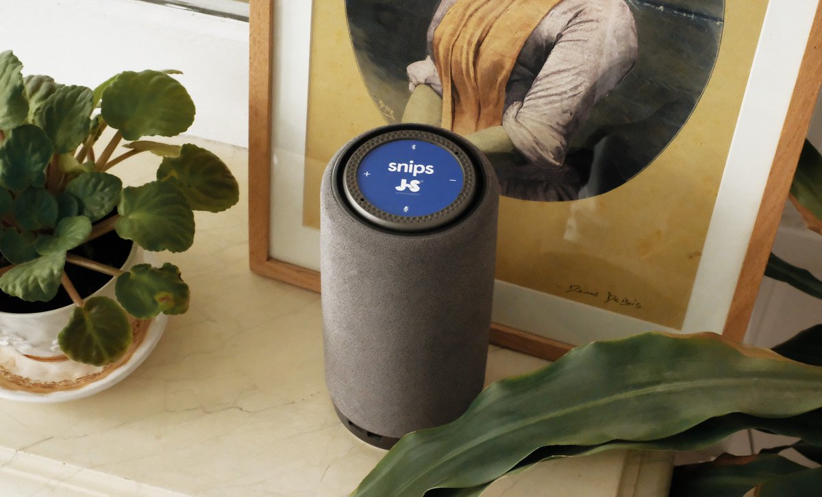 snips smart speaker