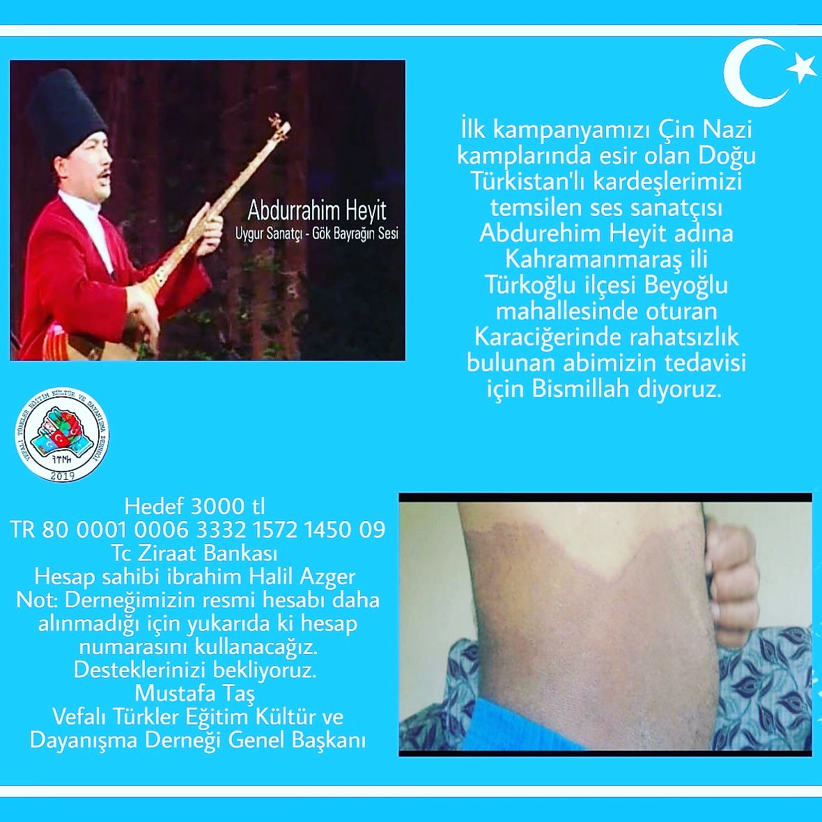 Vefalı Türkler EKDD
Genel Başkan Yardımcısı
Özgür Üveyik