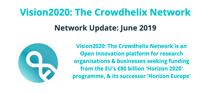 CrowdhelixNet's tweet image. Hot off the press! The Crowdhelix Network update for June 2019 is here with info on new Crowdhelix features, the upcoming RTO members&apos; event in Lausanne, a new Helix launch in Open Science and more! Find it here - mailchi.mp/9299d3d1e630/c… #H2020 #openinnovation