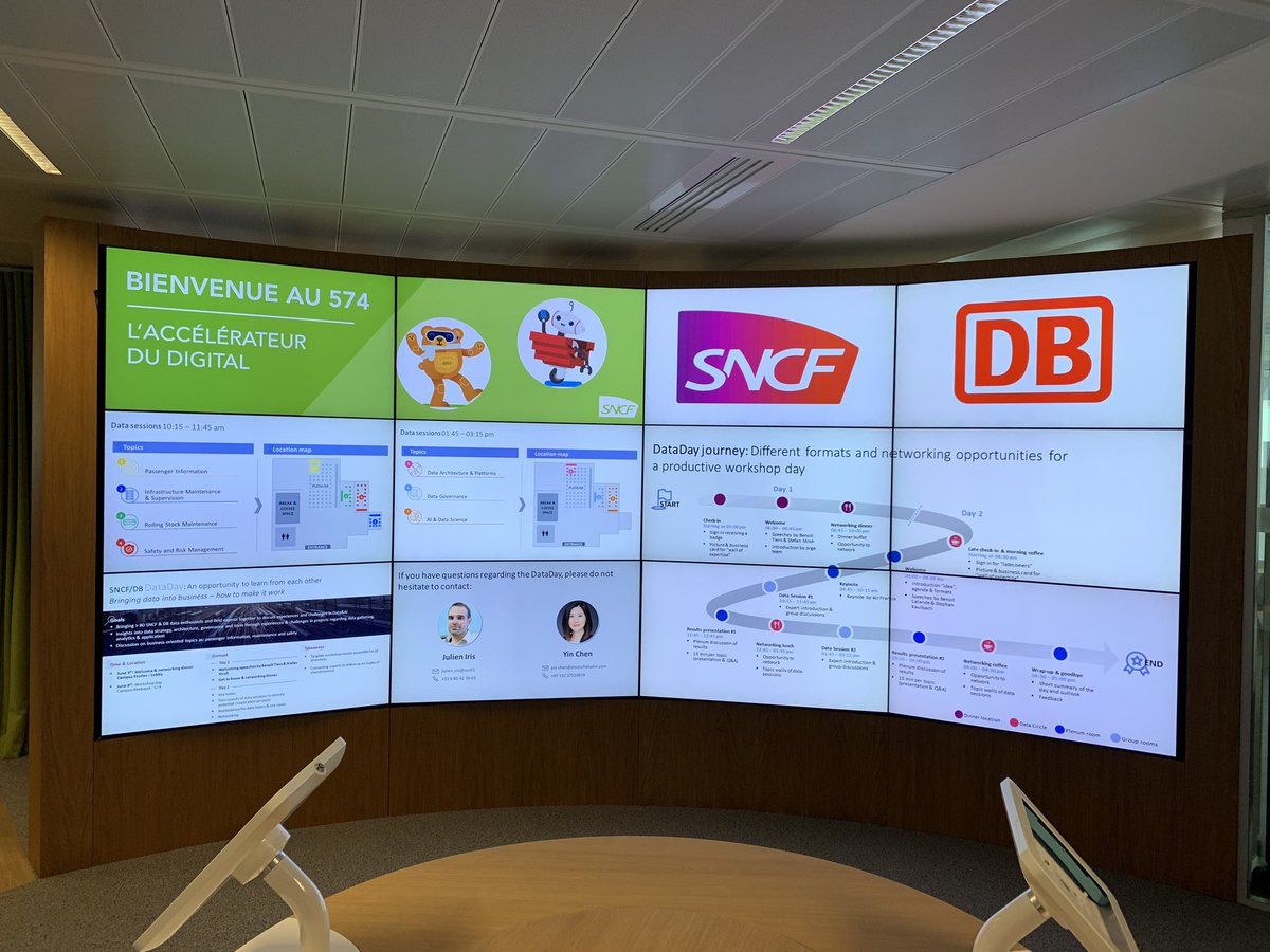 Journée d’échange extrêmement interessante aujourd’hui au 574 de Saint Denis, 80 experts data réunis pour partager les bonnes pratiques et cas d’usage sur la valorisation de la donnée, très enthousiasmant !!! #datadaysncfdb #dataday