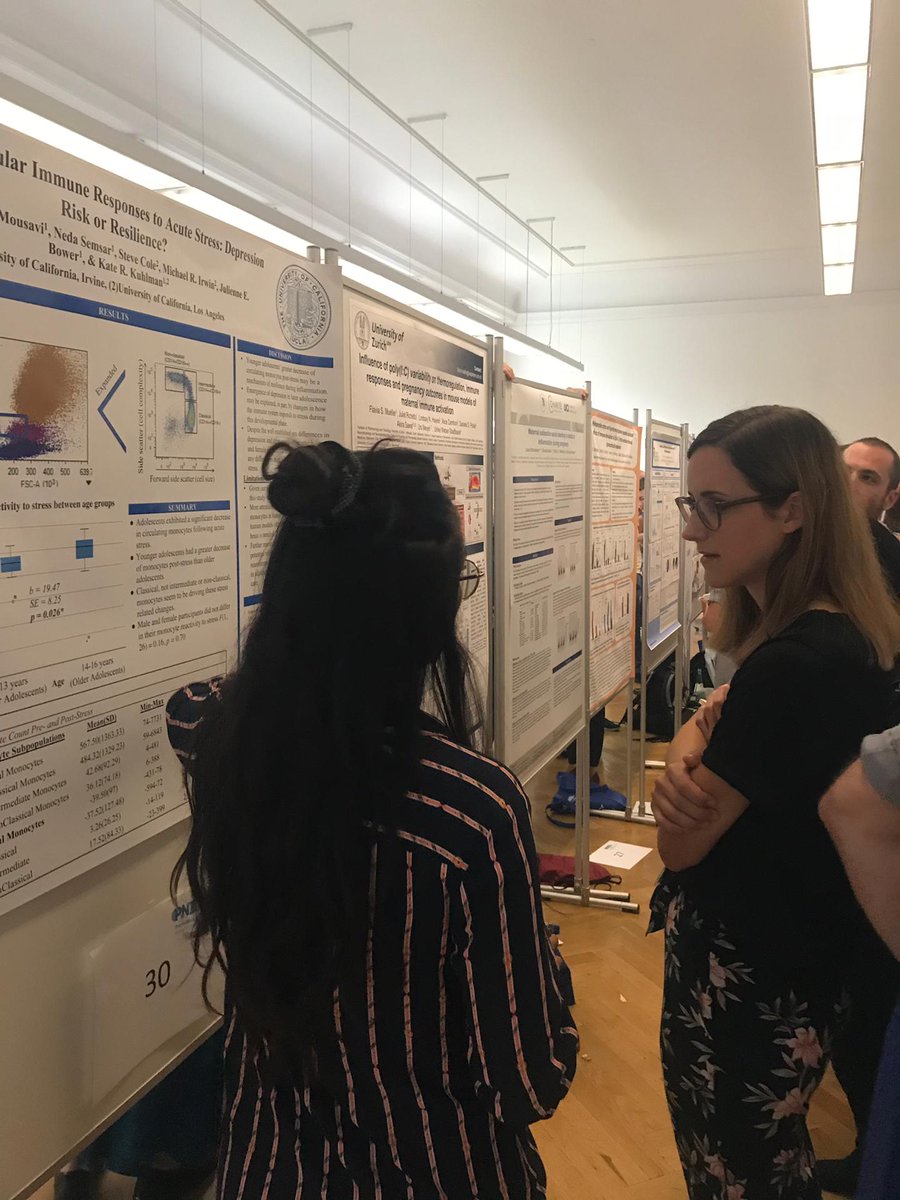 #PNIRS2019 Inspiring science discussion at our posters this afternoon, thanks to everyone who came by and had a chat