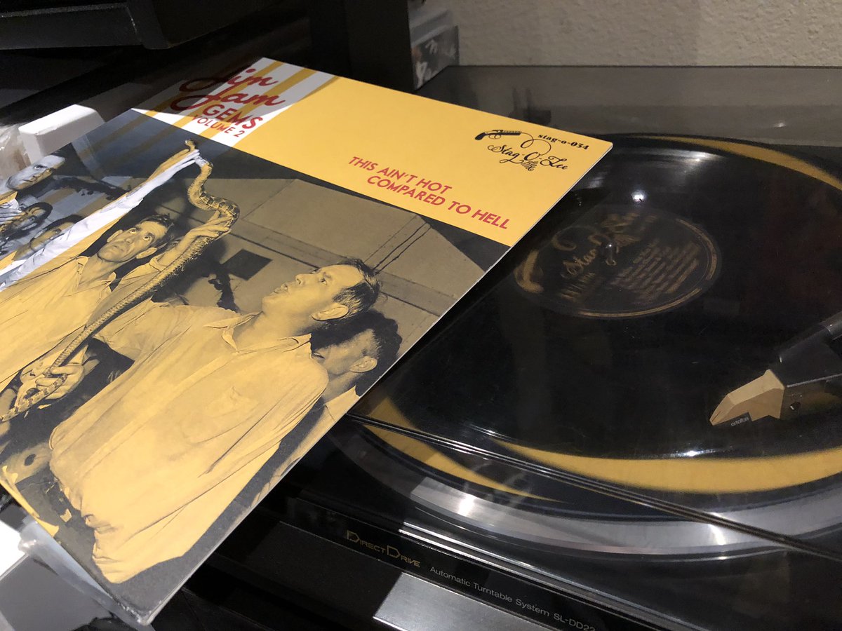 MyEntDollar's tweet photo. It’s only #thursday but it’s time for #church. #StagOLee’s “This Ain’t Hot Compared To Hell” #compilation. A #great #10inch #record full of #spirituals with a #bumpinggroove. #vinyl #records #lp #music #vinylrecords #vinylcollection https://t.co/iI7K8Fxa81