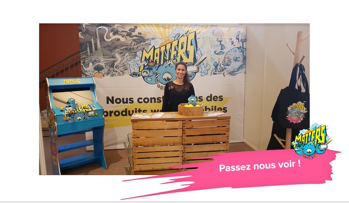 matterstech's tweet photo. Nous serons présents demain à @bestofwebconf où nous sommes sponsors ! Venez nous rencontrer et casser des briques sur notre borne d'arcade.
#Recrutement #NewJob #startup #ProductStudio #reactjs #NodeJS https://t.co/8YexupoYvw