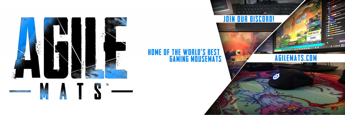 DarkEssenceGG's tweet image. ‼️#DarkNation‼️

Are You Looking To Spice Up Your #GamingSetUp?

Do You Want Maximum Comfort During Battle?

Head Over To @@AgileMatsCOM 

Use "DEGG" for 10% Off

#GamersUnite #GamersRiseUp
@topfreeagents @GamerGalsRT @BlazedRTs