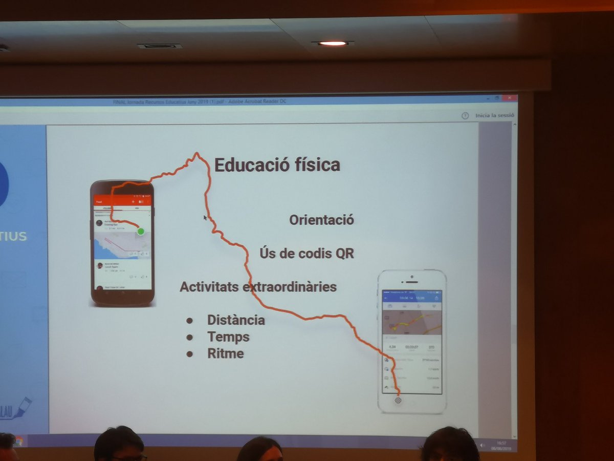 jsilvajsilva's tweet photo. @J_Dalmau #jcd19 eines utilitzades en @Torredelpalau ens diferents àmbits i projectes @educaciovoc https://t.co/j6u6Ve781Q