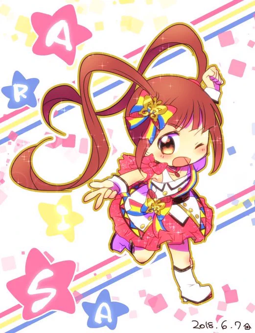 亜利沙ちゃん誕生日おめでとう!!!
絵が用意できなかったので再掲で失礼します…!
 #松田亜利沙生誕祭2019 