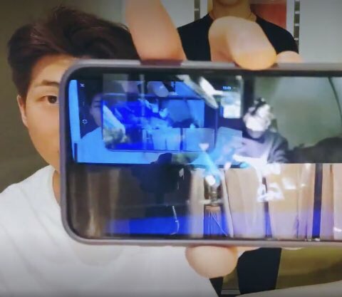 choi_bts2's tweet photo. RM revealed one video of Jimin in the plane from Brazil to London. He was studying English for 8hours straight while other members were sleeping RM was very impressed by that. He said Jimin is studying English very hard. He was watching movie ‘Boss baby’ to study English @BTS_twt https://t.co/DW0GWlrn67