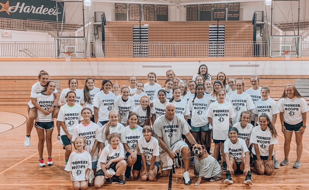 DCHS_ladyhoops's tweet photo. It was a successful week of lady pioneers basketball camp! The future is bright for this program! Camp season starts starts tomorrow at Furman. Looking forward to seeing these girls in action after their hard work this summer!! 🏀 https://t.co/WHJ6RYtwWb