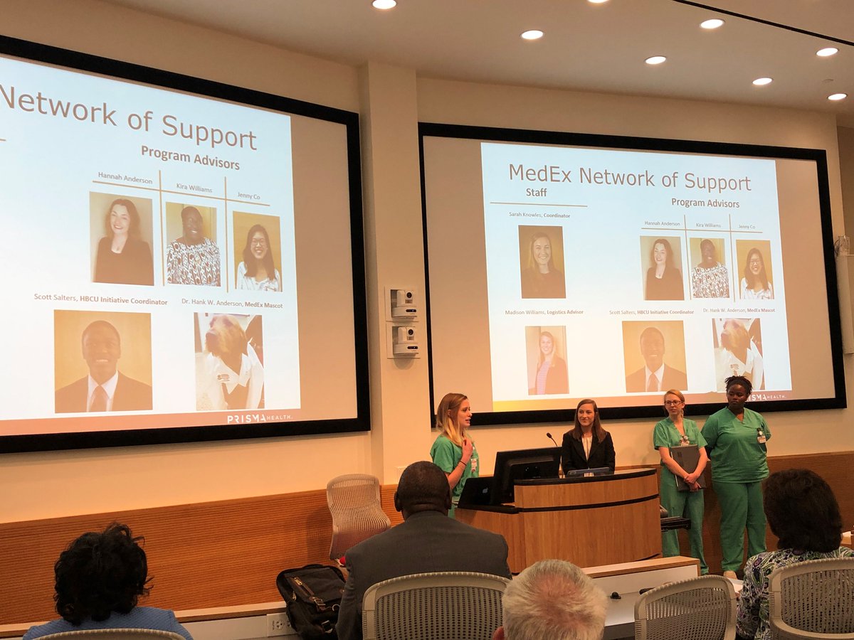 Robert H Jones (@clemsonprovost) on Twitter photo Senior, Haley Stockton, spoke 6/5 at the MedEx Advisory Board meeting about her experience and plans for med school. Solving the SC healthcare shortage, CU sends more students to MedEx than any other university. Congrats <a href="/ShontaviaJEsq/">SHONTAVIA.</a> for having been selected a new board member! Senior, Haley Stockton, spoke 6/5 at the MedEx Advisory Board meeting about her experience and plans for med school. Solving the SC healthcare shortage, CU sends more students to MedEx than any other university. Congrats <a href="/ShontaviaJEsq/">SHONTAVIA.</a> for having been selected a new board member!