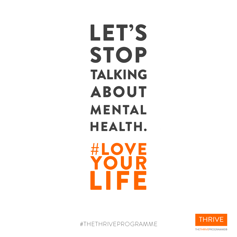 It’s great to talk about #mentalhealth. But only if that talk turns into ACTION. Simply talking about problems with no solution on offer just makes someone feel even MORE powerless… #MakeAChange #TheThriveProgramme #LoveYourLife