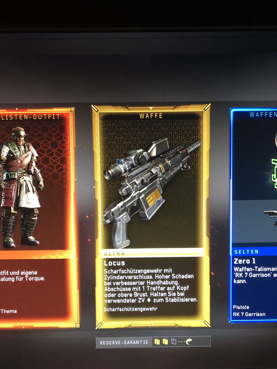 Hatte noch genau 200 COD Points übrig vom letzten Viddo und auf Zufall eine einzige Kiste geöffnet..