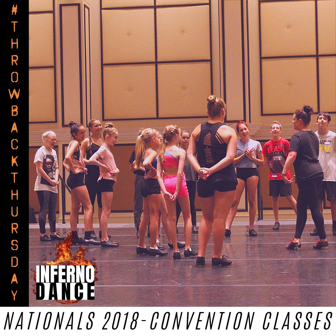 IDInfernoDance's tweet photo. It’s #throwbackthursday, dancers, but we’re giving you a glimpse of what could be your future! #InfernoNationals aren’t just about competition, they’re about learning, too! https://t.co/37TiDvjvt6