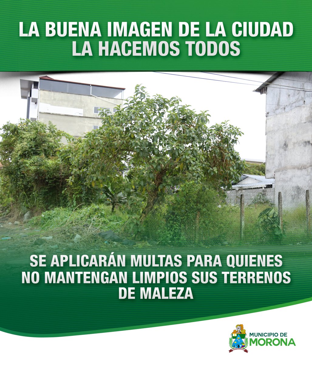 Revisa la ordenanza en los próximos días se empezarán aplicar multas y sanciones con los incumplimientos bit.ly/2Mt7w8g