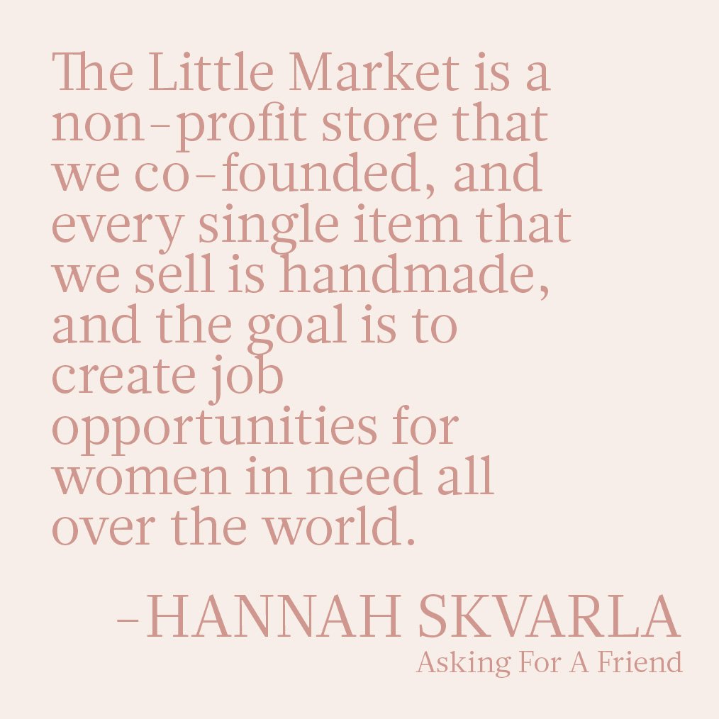 afafpod's tweet photo. Listened to this week's episode of #AskingforaFriend and feeling inspired to shop fair trade goods from @laurenconrad and @HannahSkvarla's nonprofit? Just click here: https://t.co/s2sdN1zNR0 https://t.co/XsH41tzR2P