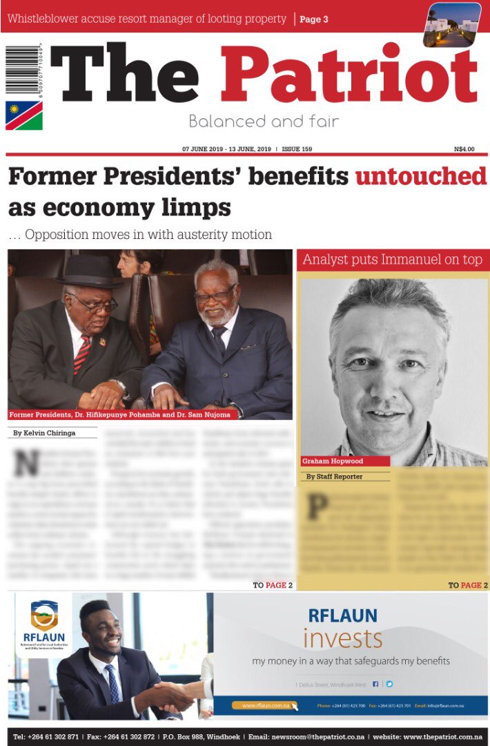 ThePatriotNam's tweet photo. #BreakingStories #BreakingNews #WeekendPaper #BalancedandFair #Fridaynews #FrontPage https://t.co/MUTr7Qmg9d
