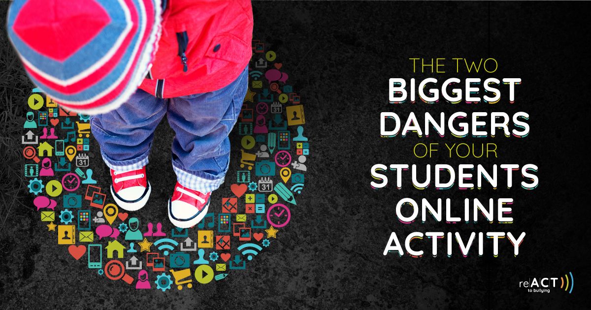 reacttobullying's tweet photo. Do you know 2 of the biggest dangers of online activity.  We strongly suggest adults give this important article a read and share.  #socialmedia #CyberSecurity #Online https://t.co/lTOFjhd8us