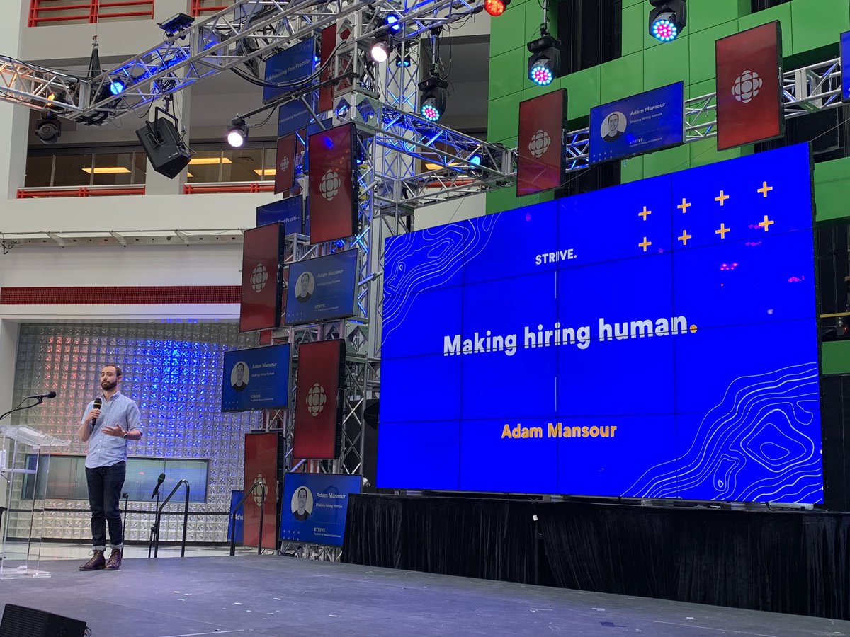 commakama's tweet photo. Adam Mansour from @google teaching us about the beauty, art, and humanity of recruiting and hiring — bringing real experiences into solving an #enterprise dilemma • @UXRCollective #uxrconf #AdvancingYourPractice #research #uxresearch #hiring #google https://t.co/EkFlkYrXa1