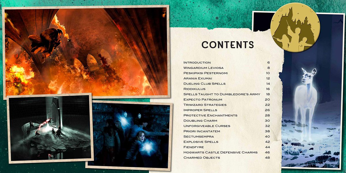 onespellaway's tweet photo. I spotted a new movie scrapbook called Harry Potter: Spells and Charms (out 9th July 2019)

#professorflitwick #hogwarts #harrypotter #hermionegranger #ronweasley #dracomalfoy #insighteditions https://t.co/zvnpxWo4gv