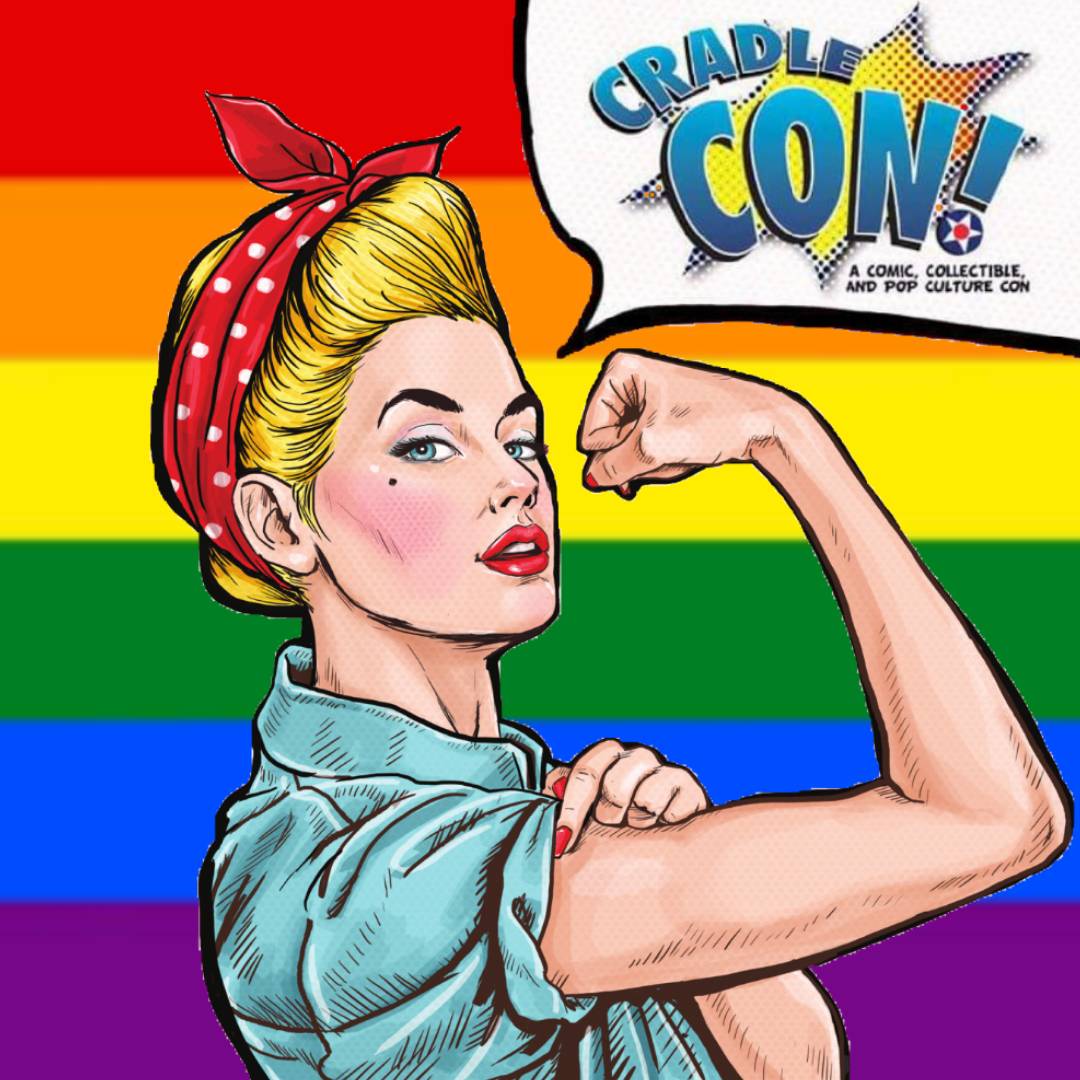 Happy Pride Month from us here at Cradle Con!