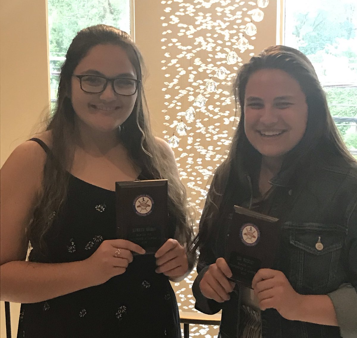 Congratulations to All Section Honorable Mention players Kamryn Haran and Lia Muscat!! Had a great time last night at the Section 1 All Section Dinner. So proud of you and all you’ve accomplished! 🥎<a href="/BCSDBulldogs/">Beacon Athletics</a>