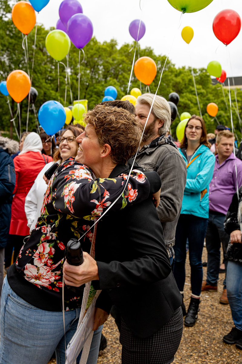 Minister <a href="/shandro/">Tyler Shandro</a>: hundreds of Albertans rallied today to urge your government to do the right thing and ban the terribly harmful practice of conversion therapy. Can we count on you to do the right thing? #ableg #abpoli #canqueer