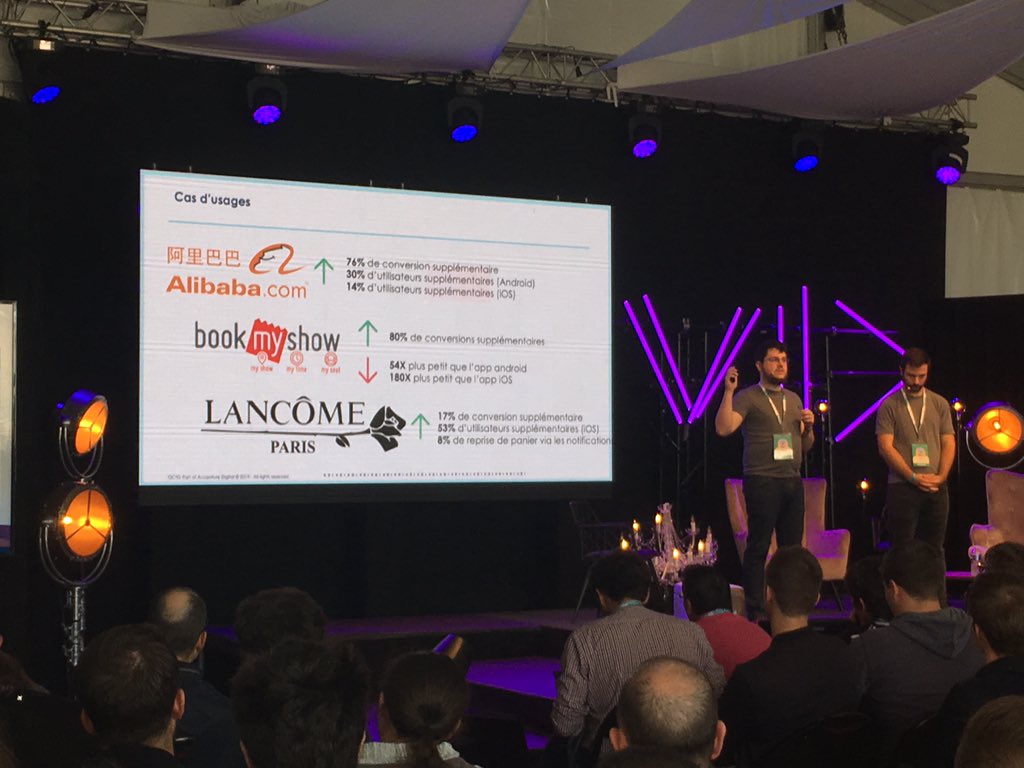 nataliwithme's tweet photo. Les possibilités et les limitations des progressives web app, les dernières nouveautés ainsi que des cas d’usages de #PWA J’ai beaucoup aimé la conf de @daarksim et Clément de @OCTOTechnology #web2day #mobile #technology #digital https://t.co/NrKgMi8oNY