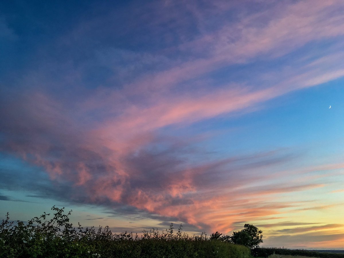 Couldn’t resist the sunset and was given a beautiful scenery #sunset #grateful 😁🥰 @metoffice @itvanglia @ChrisPage90 @SpottedInEly #pictureoftheweek #ballsphotos #loveukweather #stormhour #Juneevening #theFens