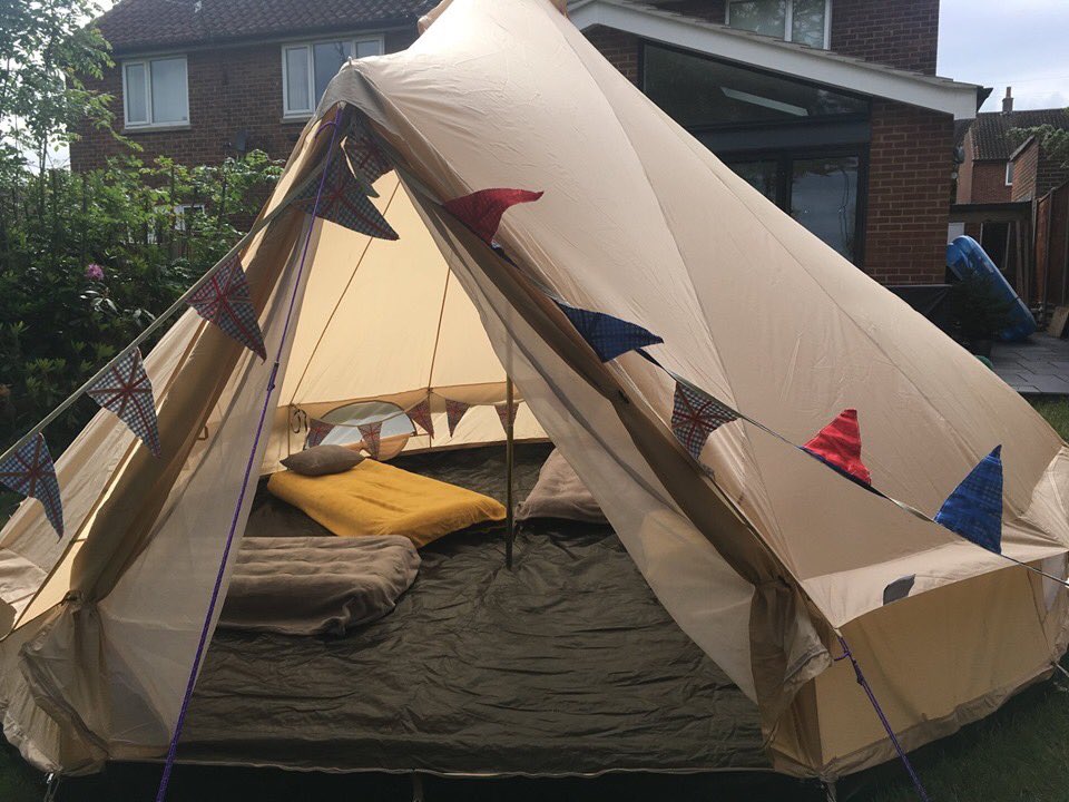 StAdriansPTA's tweet photo. Come along to our #SummerFair this Saturday (8th June, 12.30-3.30pm) to see a Kid's Party Bell Tent, available to rent for #childrensparties including airbeds and games. It’s all decorated with bunting and fairy lights which the children love.  

Pop along to have a look! https://t.co/WlwUDTPmO8