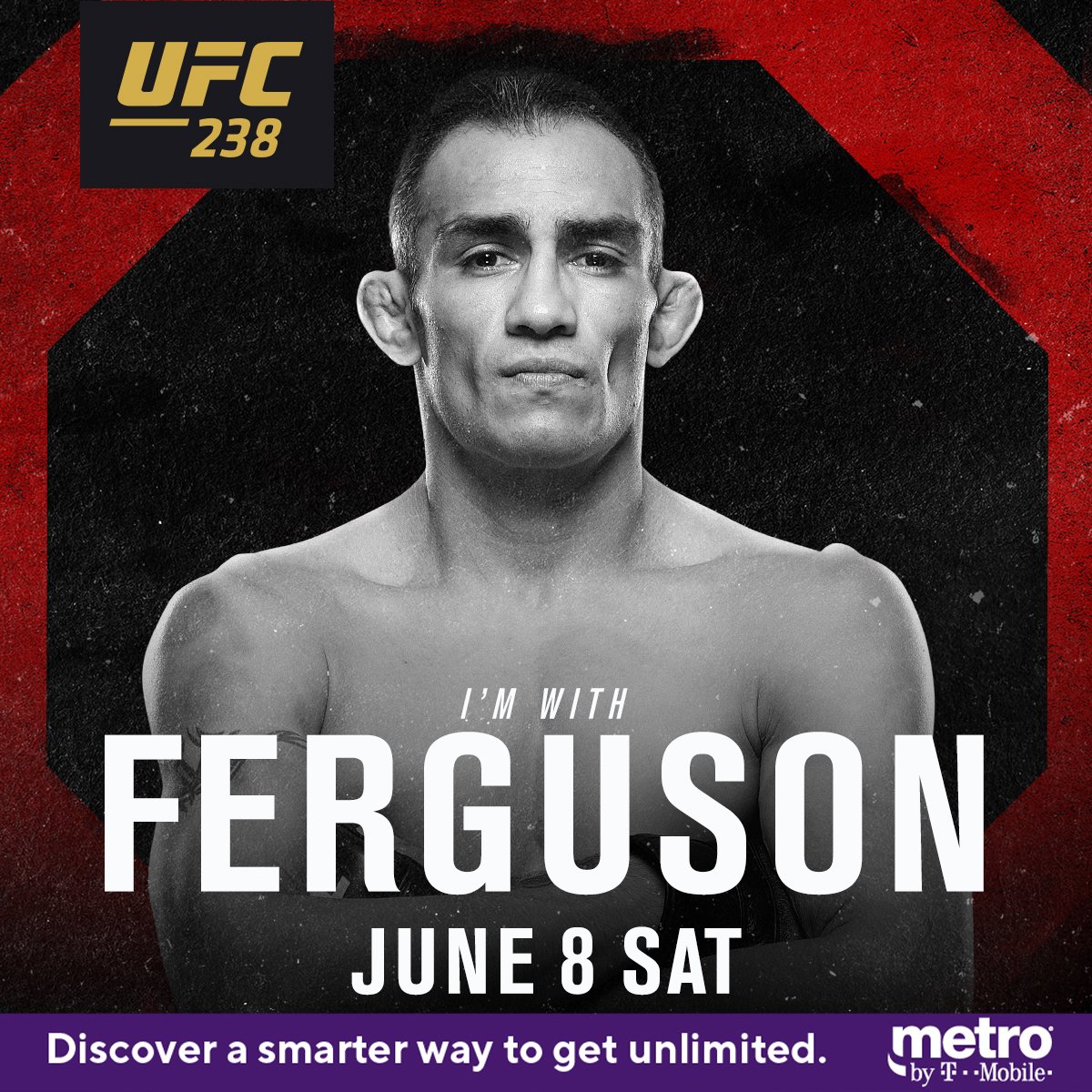 El Cucuy returns! 

RT if you're w/ <a href="/TonyFergusonXT/">Tony Ferguson</a> at #UFC238 

LIVE on PPV exclusively on ESPN+ ➡️ bit.ly/tw_ufc238 <a href="/MetroByTMobile/">Metro by T-Mobile</a>