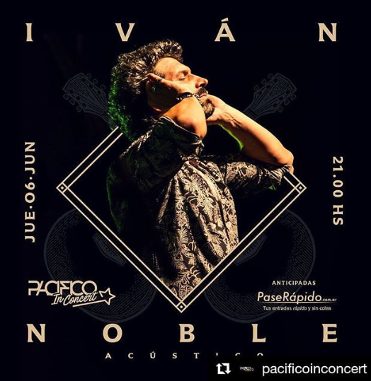 PacificoVc's tweet photo. ESTA NOCHE ⭐️@Ivannoble, en las noches de #PacíficoInConcert ✨Entradas en boletería., ✨ No dejes pasar la oportunidad de tener tan cerca a este gran artista, acá en #VillaConstitución https://t.co/YBjMLmENCm