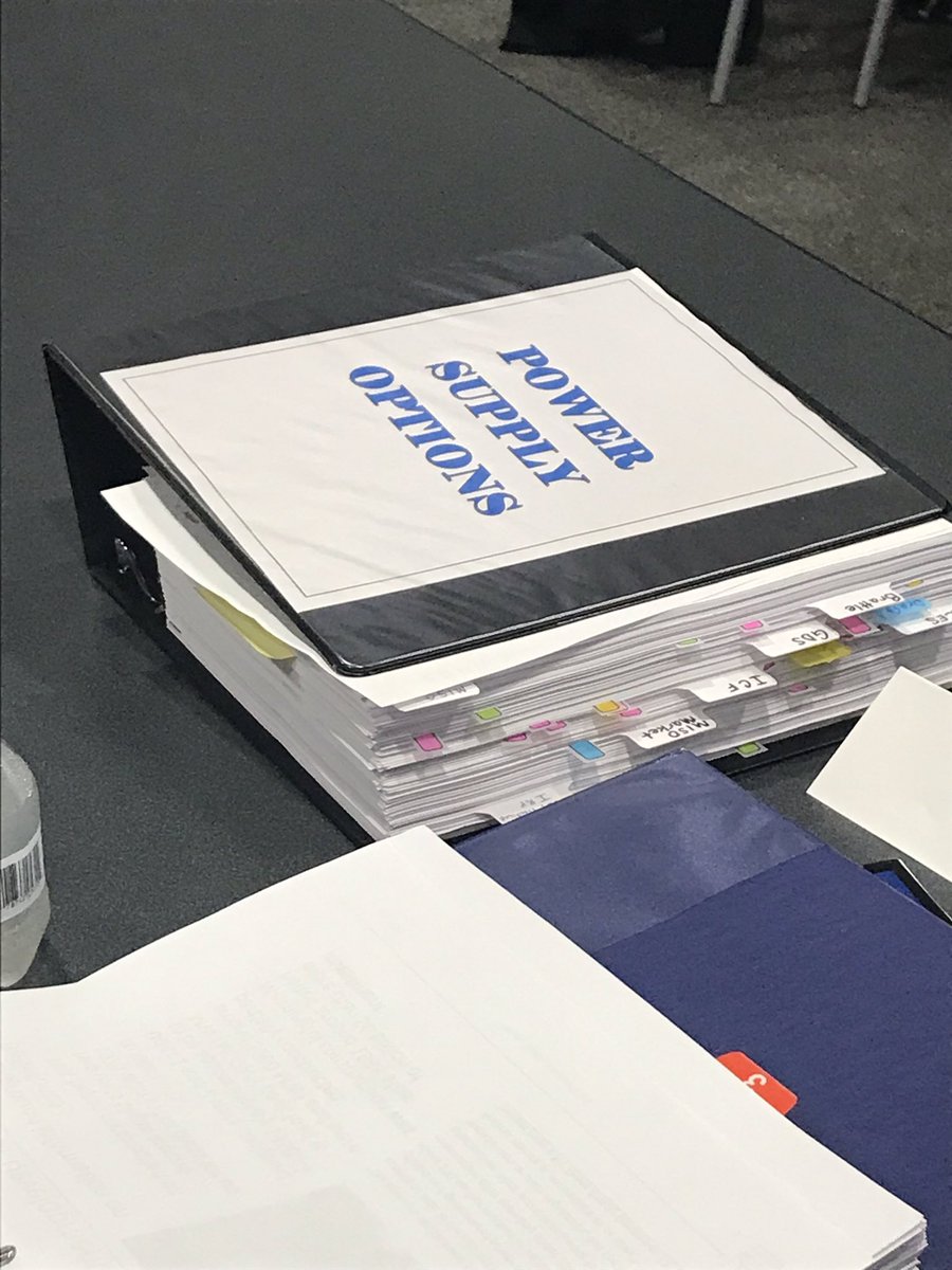MBJReporter's tweet image. In a nutshell, this six-inch thick binder is about how dense, complex and dull @MLGW’s study of its power options is. Everyone follows me for the power supply commentary, I know.