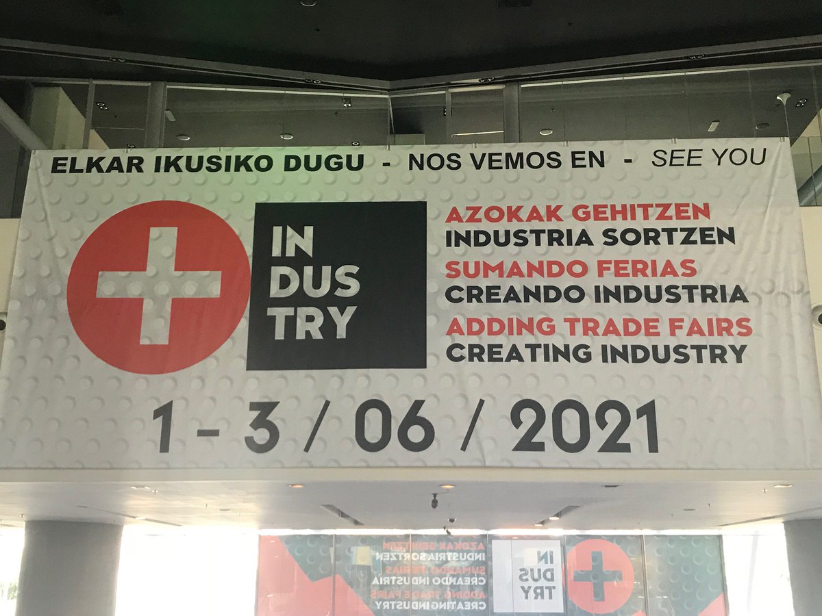 Eskerrik asko INDUSTRY TOOLS by FERROFORMA 2019 bisitatzeagatik
2021eko EKAINAREN 1etik 3ra elkar ikusiko dugu
#industrytools2019