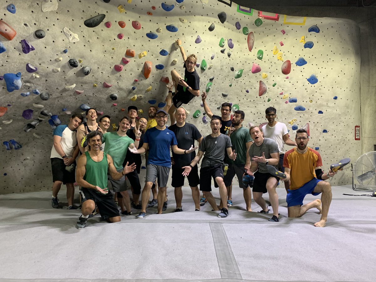 Sommer's tweet image. Another great day of the dub dub climb! Thanks to everyone who came out and to @parrots for dubdub.fitness!!