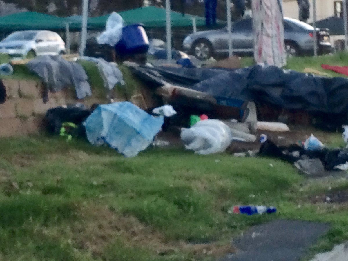 CitizenZAR's tweet photo. What on earth is happening to our city? #CapeTown being overrun by droves of land invaders setting up camps on street corners &amp; open spaces. Such a mess everywhere, catastrophic for #tourism &amp; property values. Mayor &amp; @CityofCT @Our_DA @SAPoliceService @alanwinde seem oblivious. https://t.co/XJpSCOXLx7
