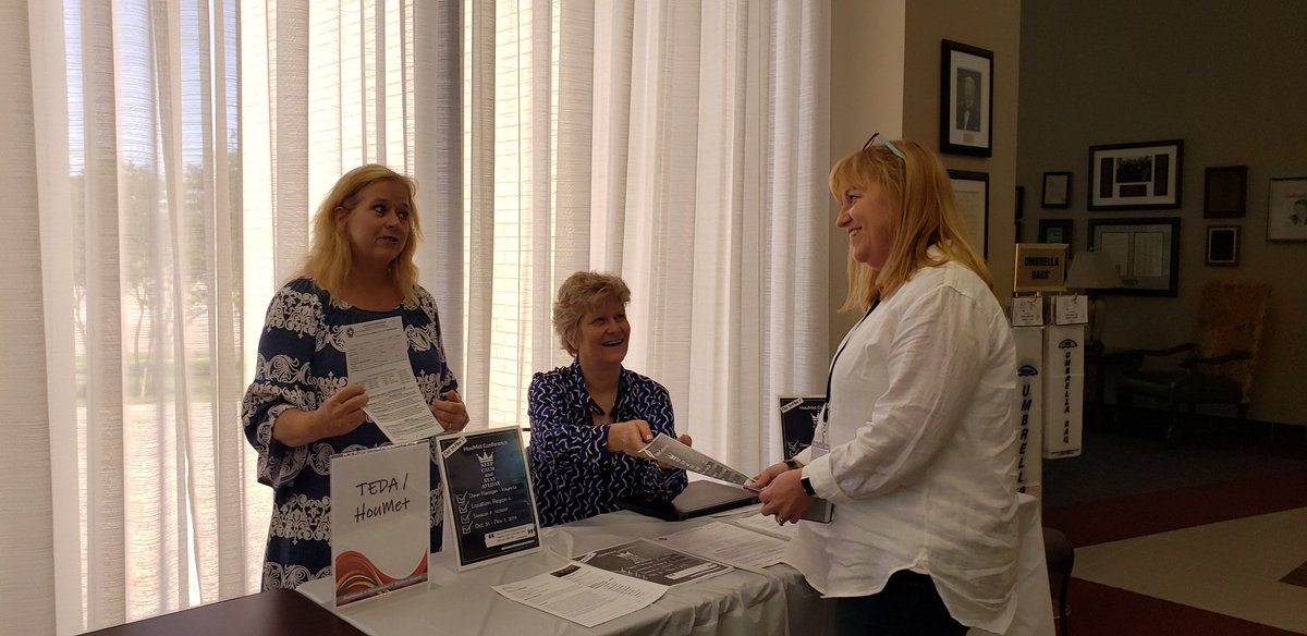 houmetchapter's tweet photo. @Houmetchapter &amp; @TEDA_Diags share information regarding membership &amp; #Conferences at @Region4ESC #diagnosticians #Speech_Language_Pathologist_  #LSSP https://t.co/vQPNT1N12E