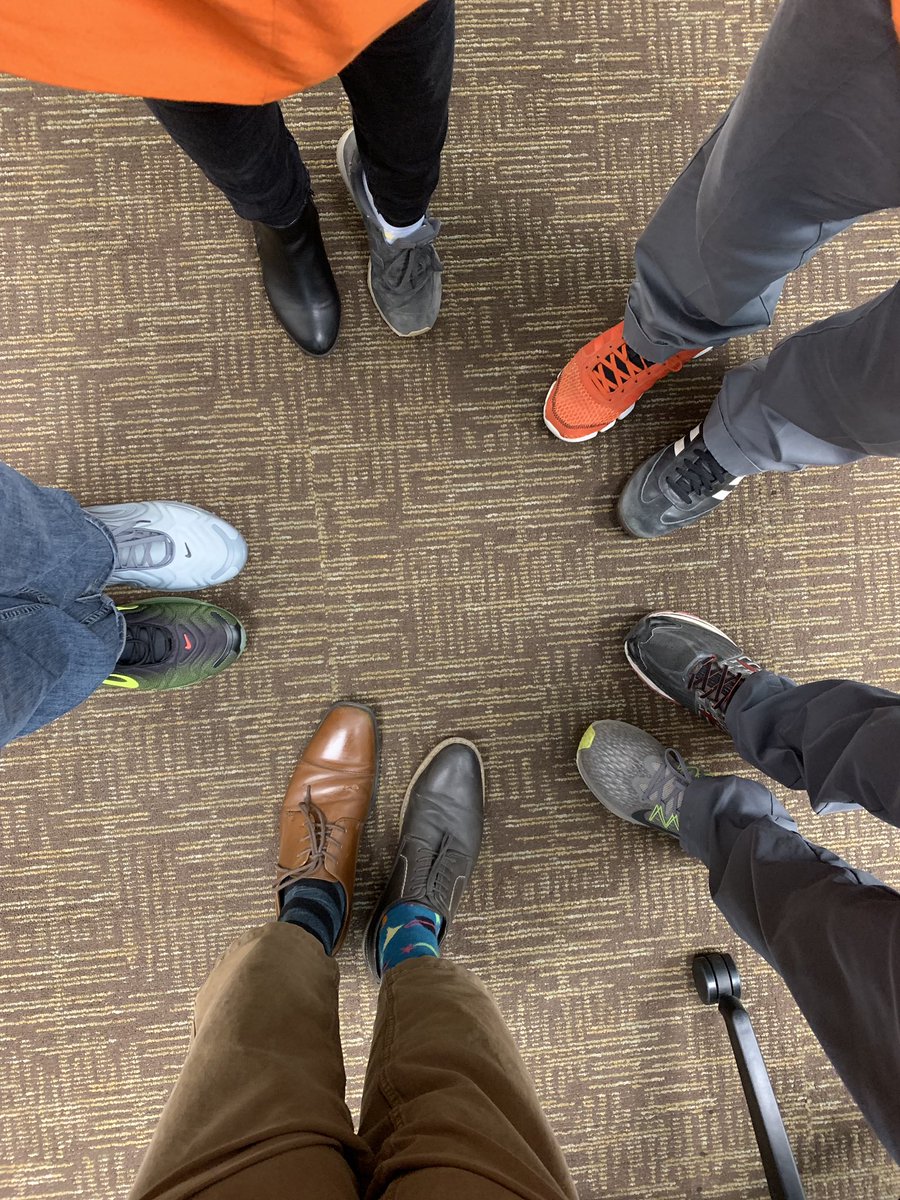 Aaron_5024's tweet photo. Celebrating National Two Different Shoes Day here at the Topeka RDC!!!! https://t.co/BvFZieS936