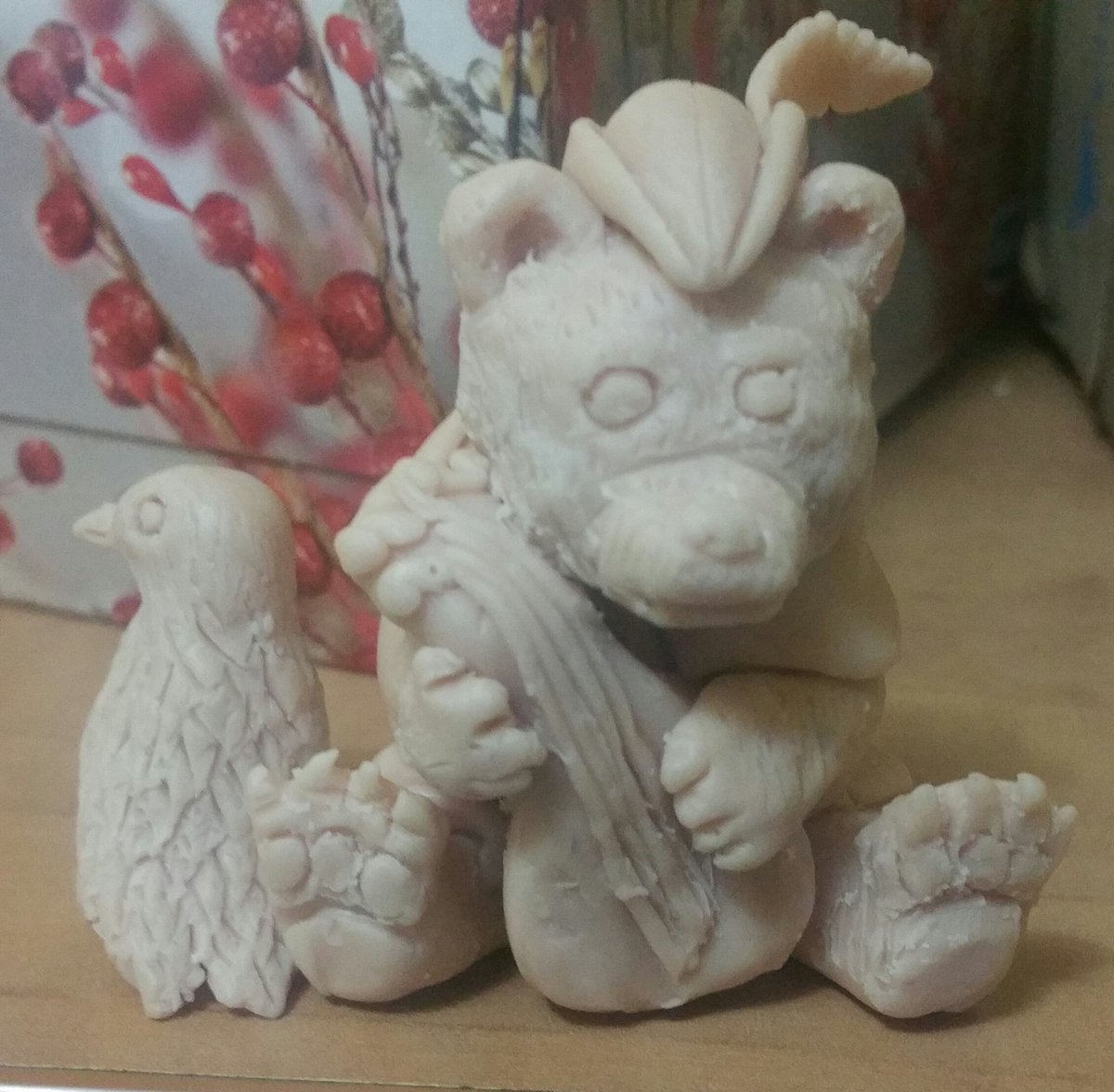 pwgamedesign's tweet photo. Was getting annoyed with 3D modelling software so I brought out the last of my clay from 4 years ago and just started sculpting. 

Forgot how much I enjoyed working with clay. Probably going to buy a whole bunch of clay for character concepting. https://t.co/eM7n9OVPcM