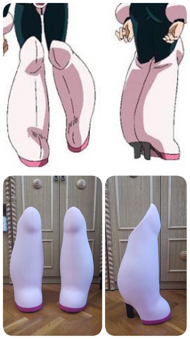 1 pic. Here is the tutorial for my Uraraka boots! I hope you find it helpful😊👍 https://t.co/UNZDSlXA