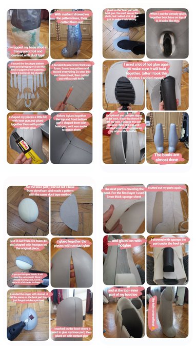 Here is the tutorial for my Uraraka boots! I hope you find it helpful😊👍 https://t.co/UNZDSlXA7r