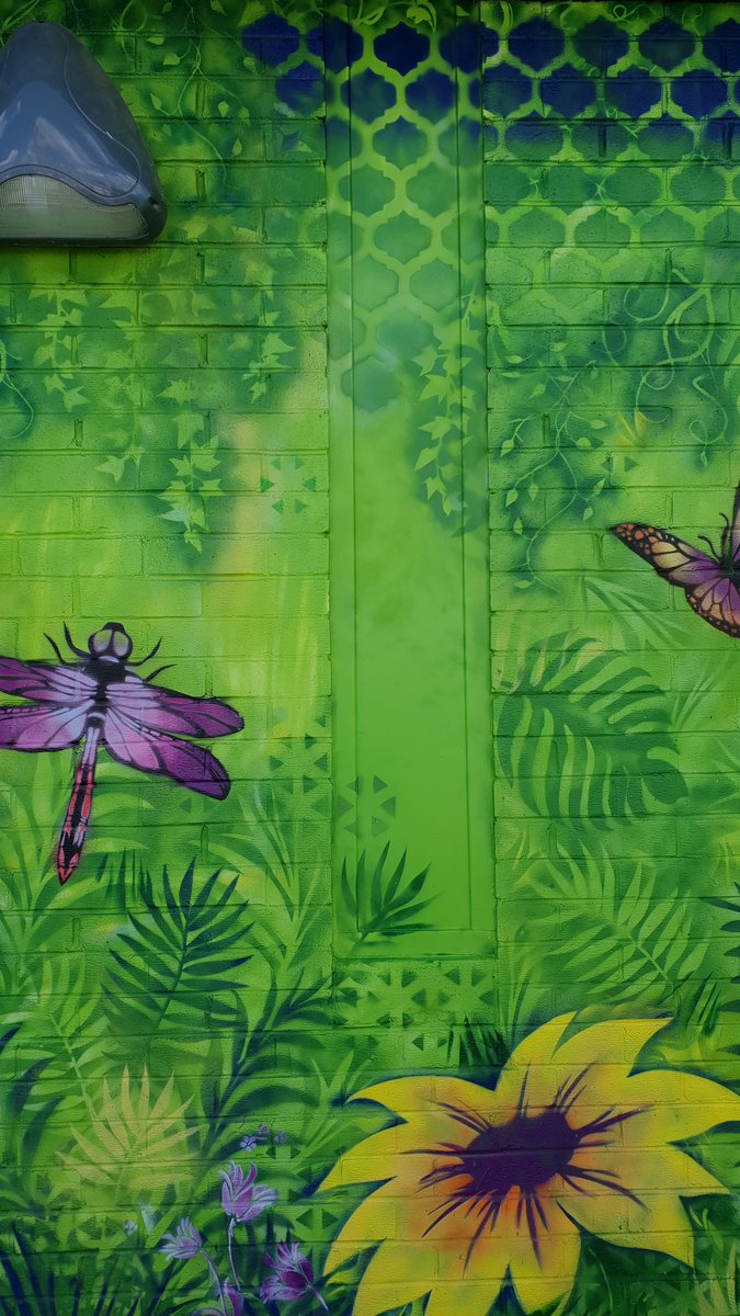 Our wall mural for Redburn keeps growing! Almost done now