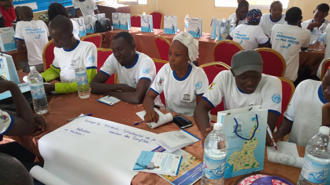loyocameroon's tweet photo. The Regional Coordinator of our Far North bureau @BangaIndira is currently restituting a workshop in Maroua on "Strengthening Capacities in Support of Peaceful Electoral Processes and Social Cohesion in Cameroon".
Read More:
https://t.co/ENdJ8rcoaX
@unoy_peace @UKinCameroon @USIP https://t.co/JvztXjWXd2