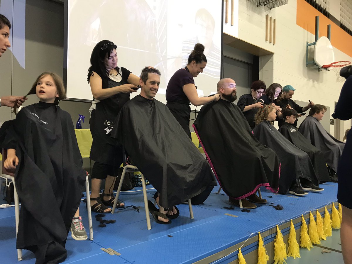 FredCCookPS's tweet photo. So many heroes in Shave to Save https://t.co/jcaHK4dxA8