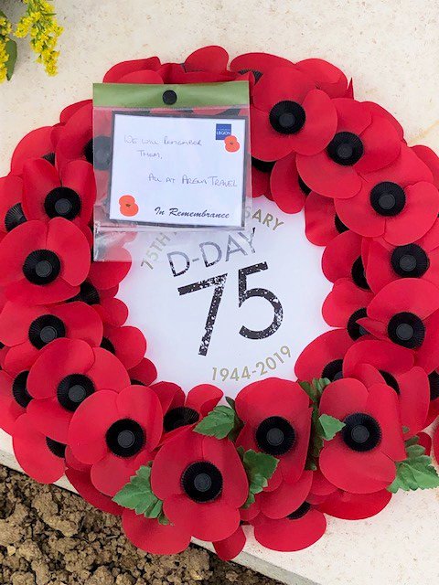 ArenaTravel's tweet photo. A few photos from a truly memorable day in Bayeaux for #DDay75 - an honour to be involved in &amp; something we will never forget! #DDay75thAnniversary https://t.co/RG2MAPnEwv